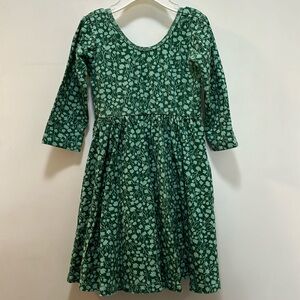Alice & Ames dress fun to twirl in size 4 green leaves 🍃